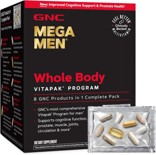 GNC Mega Men - Programa Vitapak de cuerpo entero Ultra Premium para...