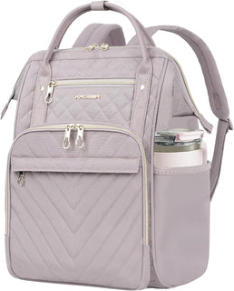 KROSER Mochila para laptop de 17 pulgadas, elegante mochila repelen...