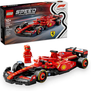 LEGO Speed Champions Ferrari SF-24 F1 - Juegos de construcción para niños, niños y niñas, a partir de 10 años, kits de autos modelo Ferrari F1 para exhibir o jugar, ideas de regalo para cumpleaños y