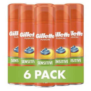 Gillette Fusion Gel para afeitar, gel de hidra puro y delicado, 7 oz