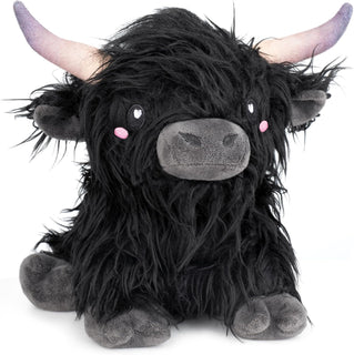 Happy Fuel Highland Cow - Almohadilla térmica sin perfume de 1.5 li...