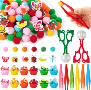EZdhuawuse Summer Insects - Llenadores sensoriales de contenedores...
