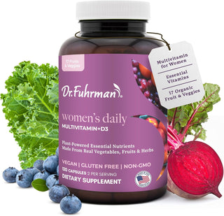 Dr. Fuhrman Multivitamínico de suministro de 2 meses para mujeres +...