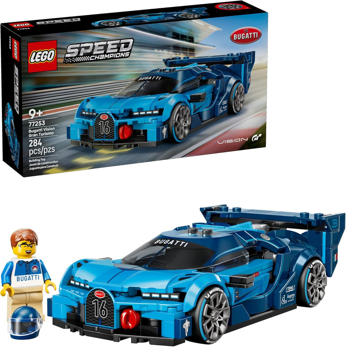 LEGO Speed Champions Bugatti Vision Gran Turismo Hyper