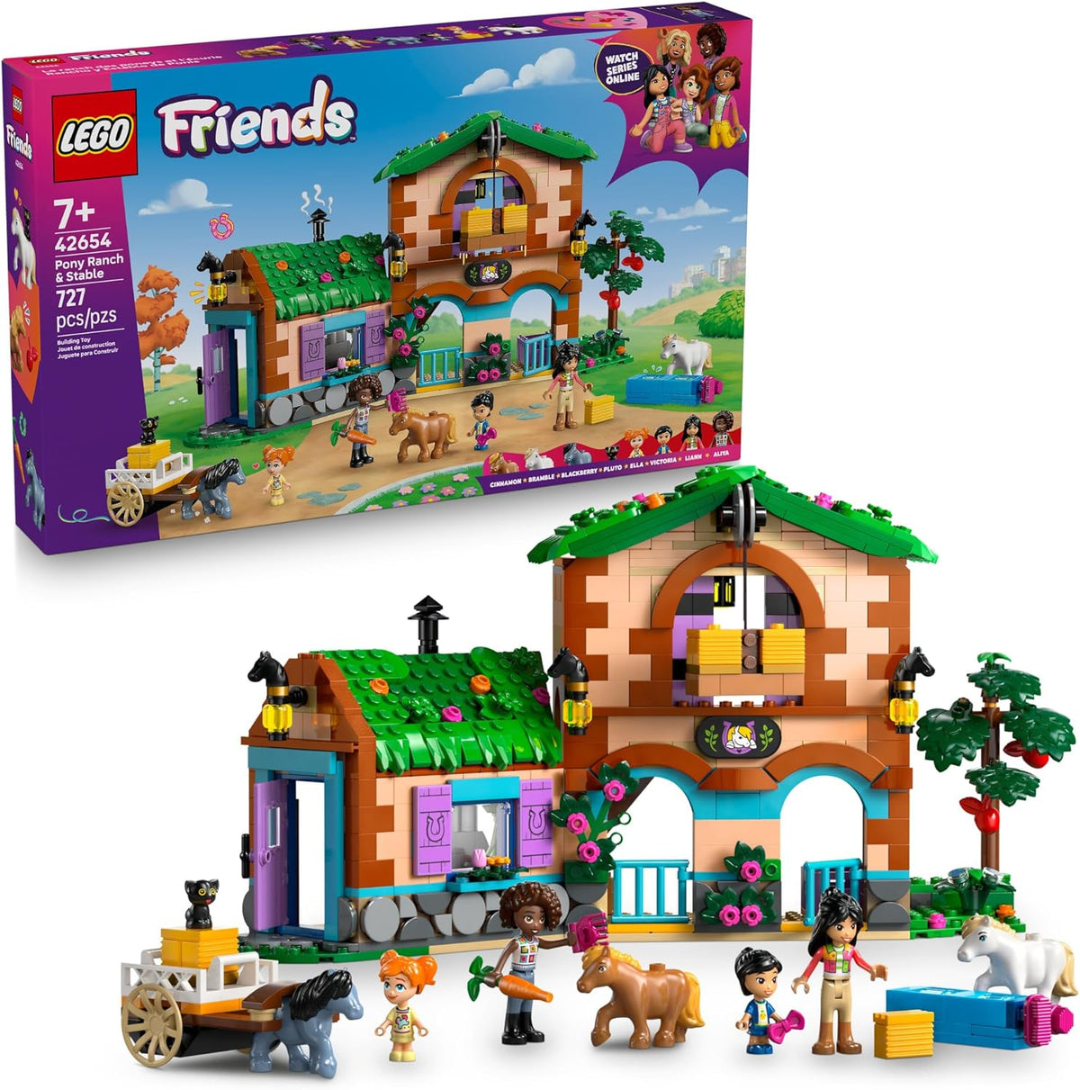 LEGO Friends Pony Ranch Stable Juego de juguete de
