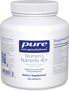 Pure Encapsulations Women's Nutrients 40+ - Multivitamínico par...