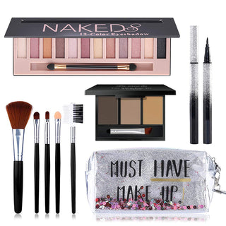 Kit de maquillaje todo en uno, incluye paleta de sombra de ojos des...
