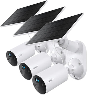 Tapo SolarCam - Cámara de seguridad inalámbrica de 1080p para exter...
