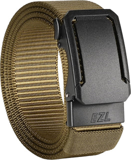 EZL Cinturón táctico de trinquete para hombres, cinturón de nailon...