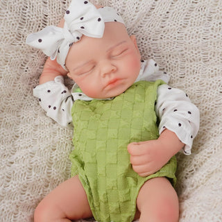 Niña de 12.2 pulgadas, muñeca de bebé de silicona completa, muñecas...