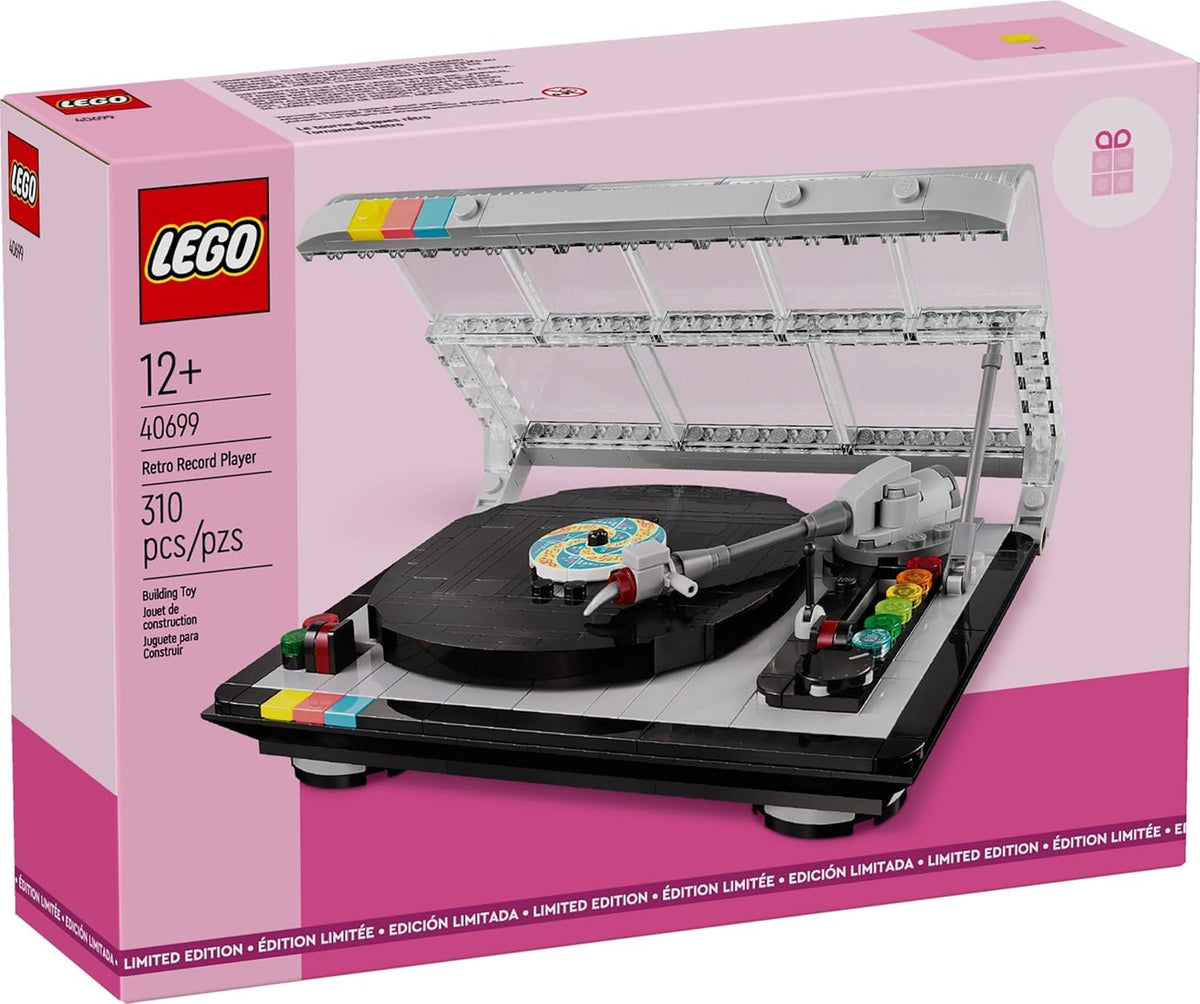 LEGO 40699 Retro Record Player 310 Piece Limited Limited