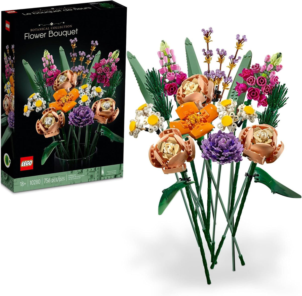 LEGO Botanicals - Juego de ramos de flores artificiales