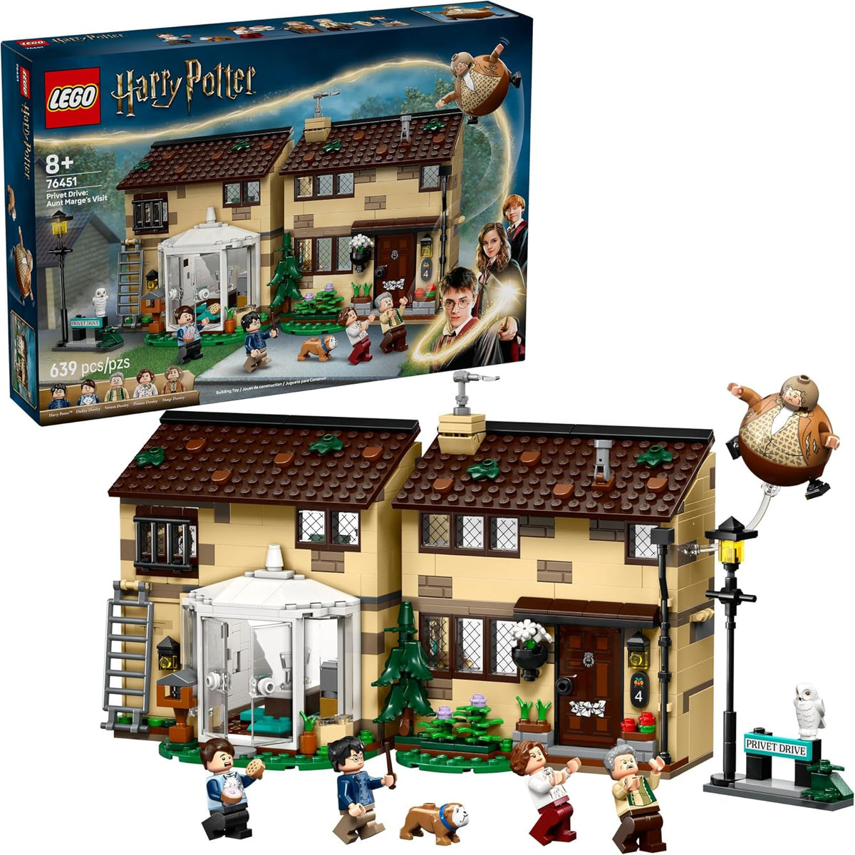 LEGO Harry Potter Privet Drive Aunt Marges Visit - Rincón