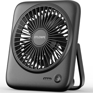 Otlonpe Ventilador de escritorio portátil personal, pequeño ventila...