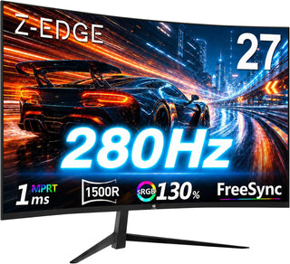 Z-Edge Monitor curvado del juego de 27 pulgadas, pantalla de comput...