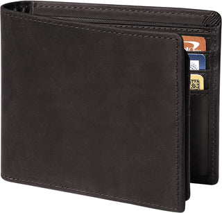 BISONDALE Billetera personalizada para hombre \u2013 Billetera pleg...