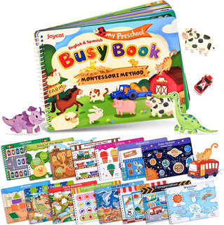 JoyCat - Libro de actividades preescolares para niños pequeños de 3...
