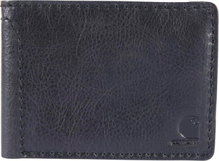 Carhartt Billetera plegable de piel pátina B0000400 para hombre