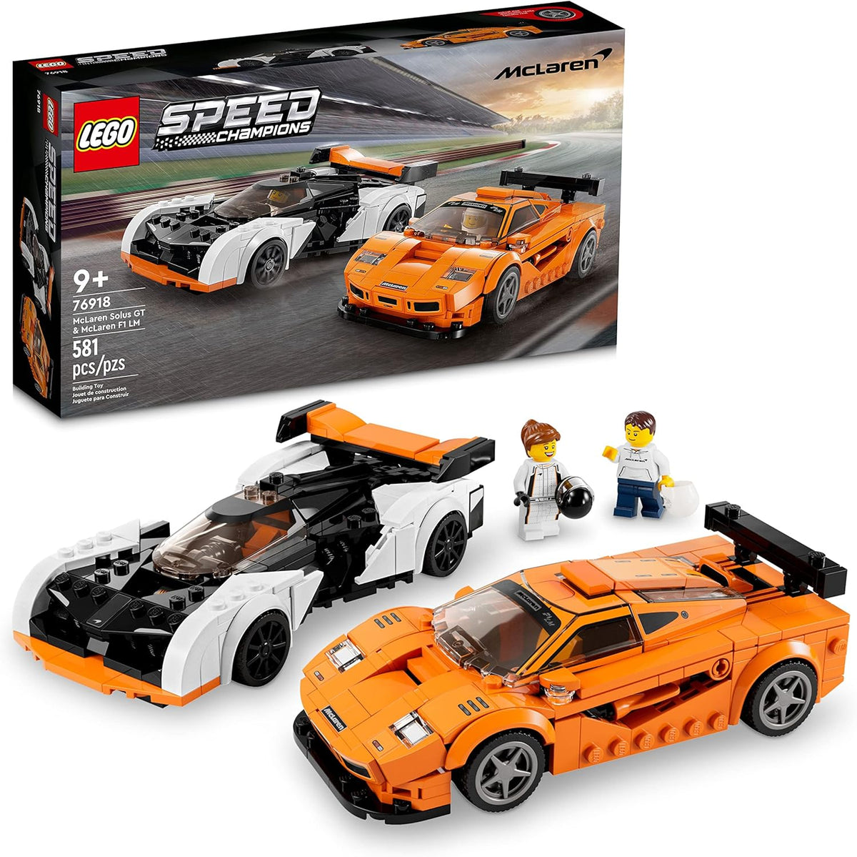 LEGO Speed Champions McLaren Solus GT y McLaren F1 LM