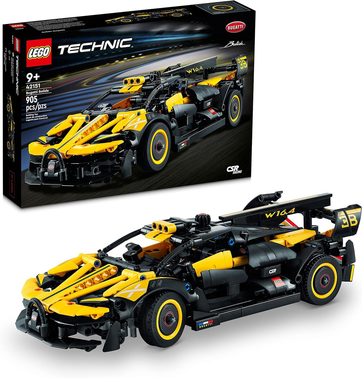 LEGO Technic Bugatti Bolide - Juego de construcción de autos de car...