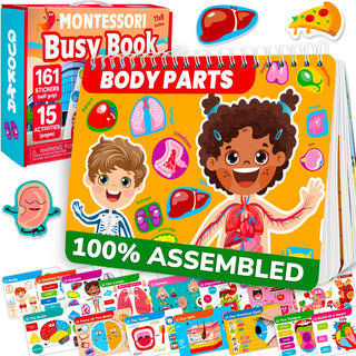 Libro Montessori Busy para niños de 4 a 8 años \u2014 My Prechool T...