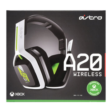ASTRO Gaming A20 Auriculares Inalámbricos Gen 2 para Xbox Series x/S, Xbox One, PC y Mac - Blanco/verde - 1