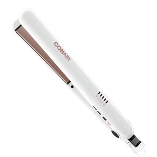 Conair Plancha Plana de Cerámica Doble de 1" Hair Wender, 5 Configuraciones de Calor
