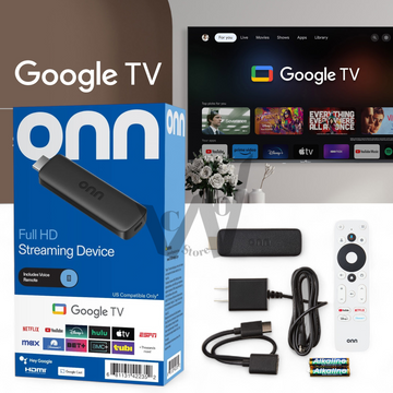 ONN TV Streaming 2025 | Full HD + Google TV + Control por Voz