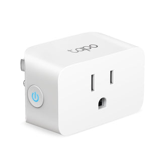 TP-Link Tapo Wi-Fi Smart Plug, Compatible con Apple Homekit, Amazon Alexa, Google Home, Samsung SmartThings, UL-Certified, Control por Voz, Matter-Certified - PW15