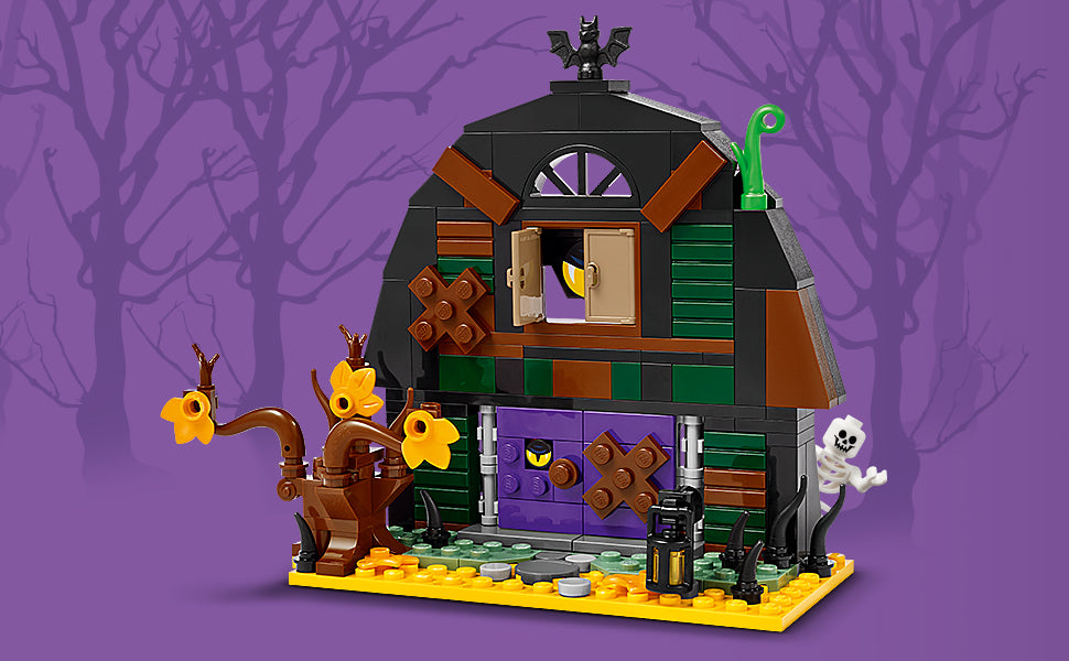 LEGO Juguete de construcción de granero de Halloween
