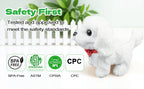 YOUGAANY 2026 New White Pets Walking Puppy Perro