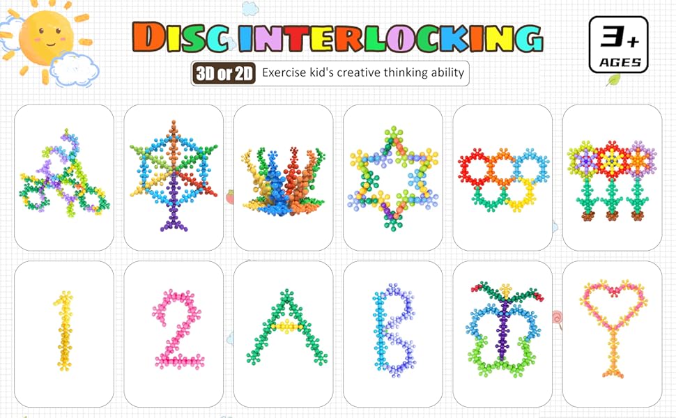 STEM - Bloques de construcción de juguete para niños 300