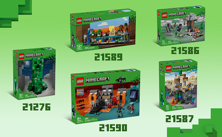 LEGO Minecraft The Fox - Juguete de construcción y