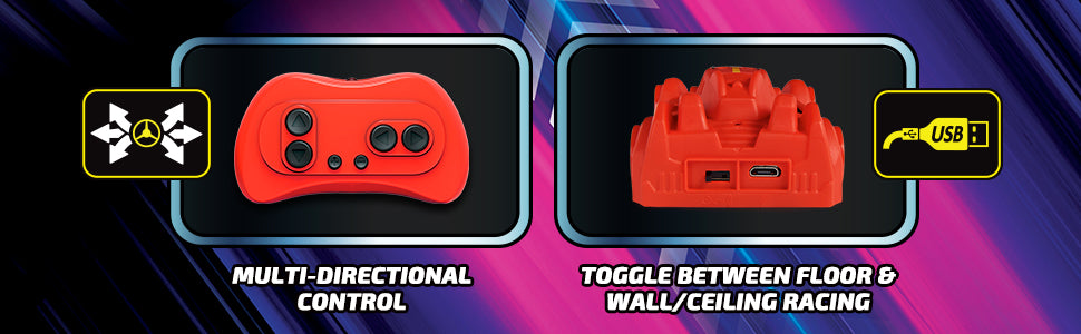 Air Hogs Zero Gravity Sprint - Auto de carreras para pared