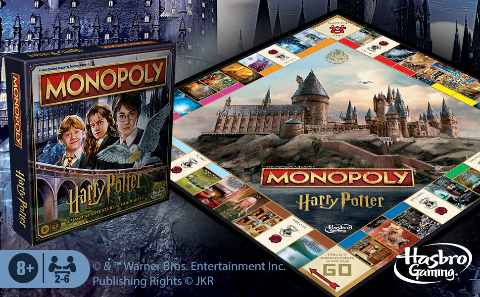 Monopoly Harry Potter - Juego de mesa Una aventura mágica