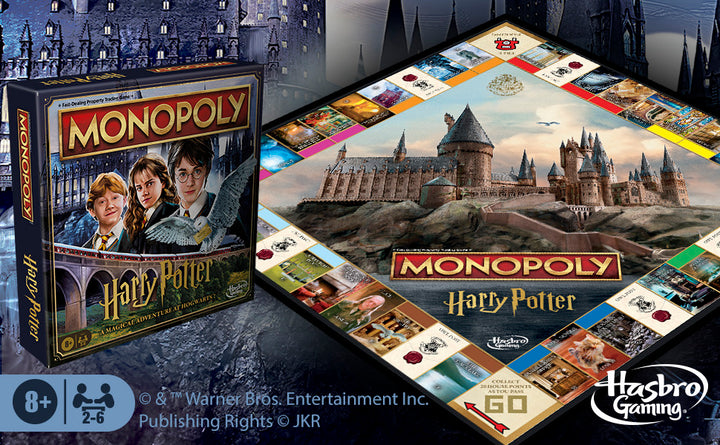 Monopoly Harry Potter - Juego de mesa Una aventura mágica