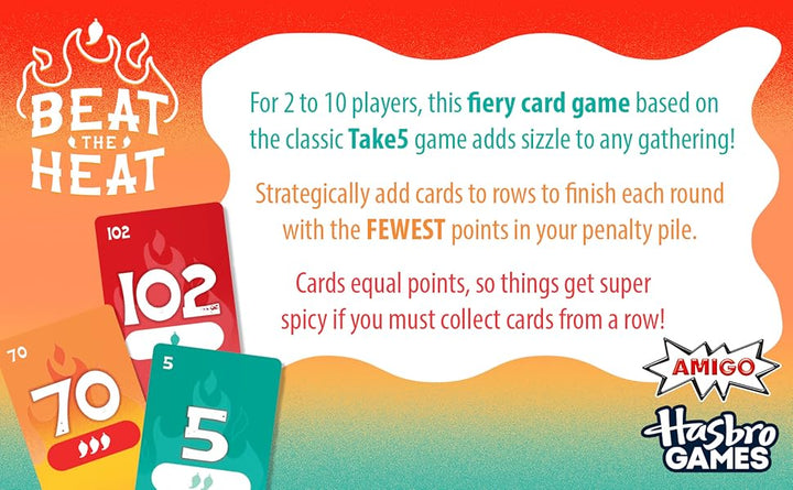 Juego Beat The Heat Juego de cartas de fiesta familiar