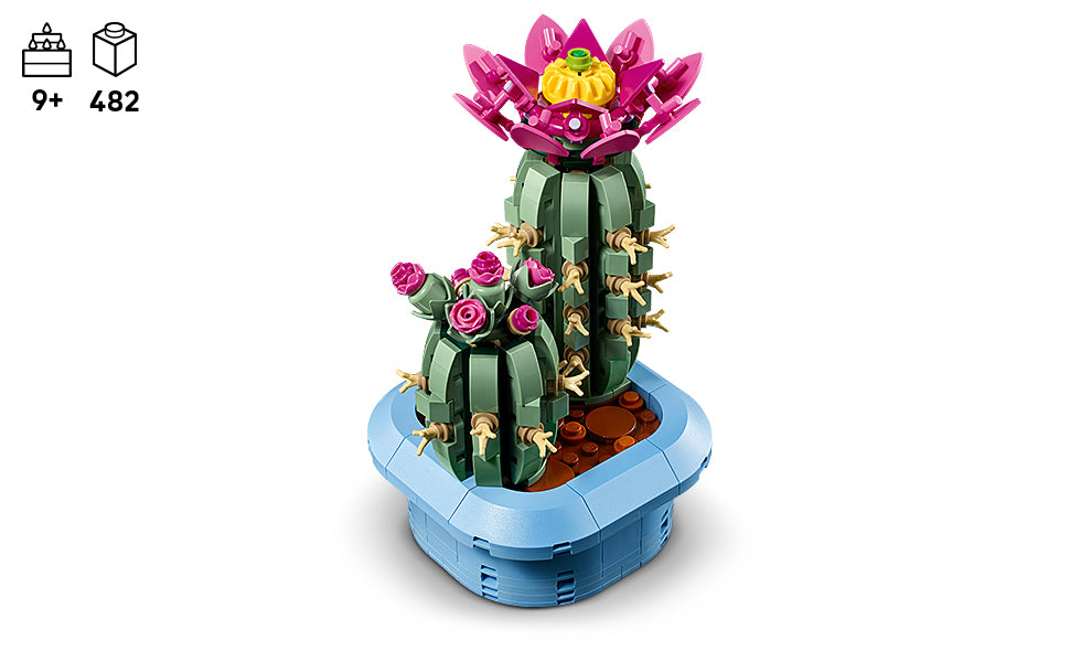 LEGO Botanicals - Juguete de construcción de cactus con