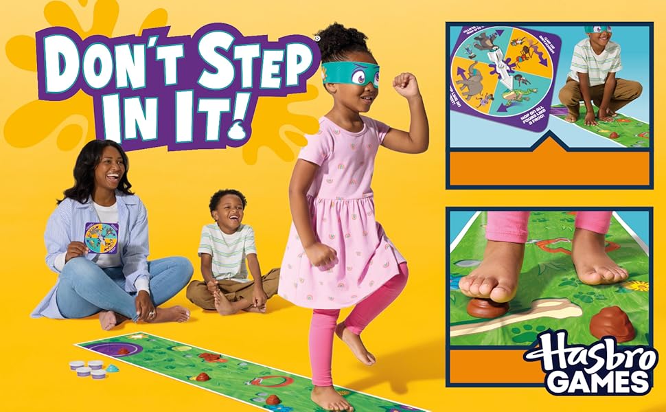 Dont Step in It Juego preescolar I Blindfolded Poop Party