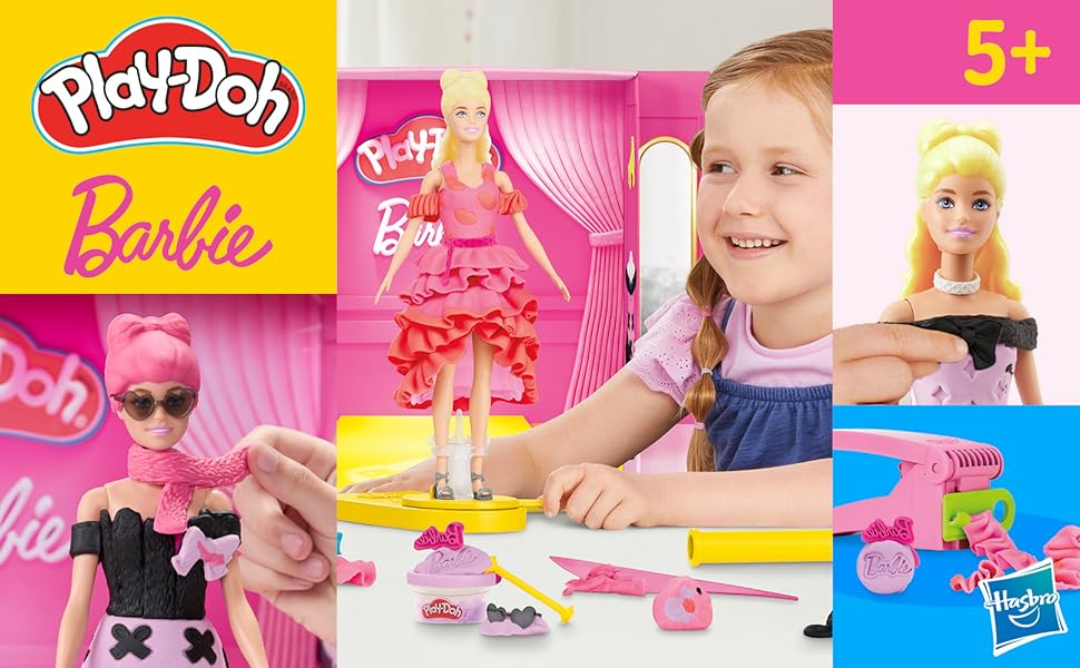 Play-Doh Barbie - Juego de desfile de moda de diseñador