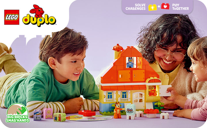 LEGO DUPLO Bluey Casa familiar de Bluey con juego de