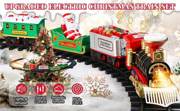 Juego de tren de Navidad Juguetes de tren colgante
