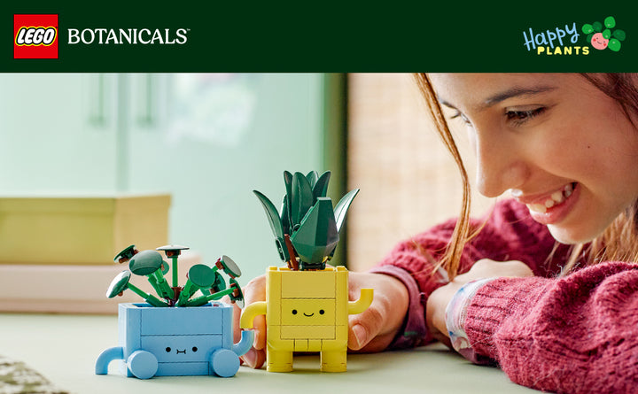 LEGO Botanicals Happy Plants Juguetes de construcción