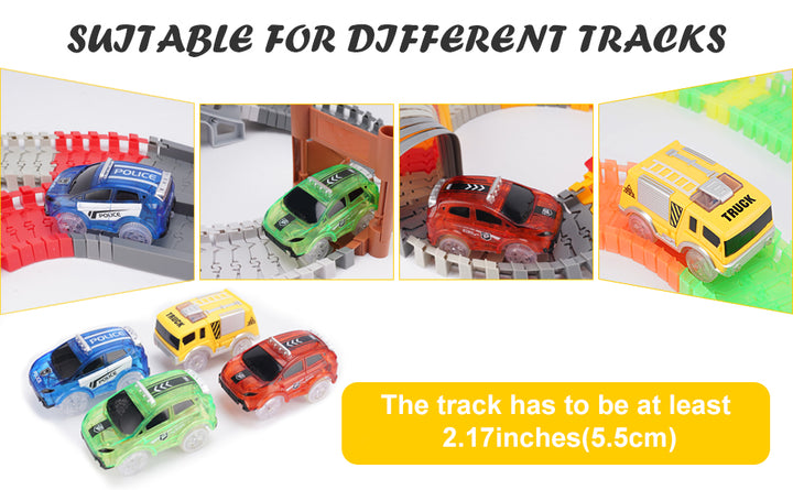 Solo repuesto para autos de carreras Flex Track para