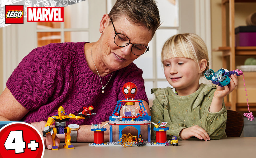 LEGO Marvel Team Spidey Web Spinner Headquarters juguete