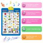 Electronic Alphabet Wall Chart, ABC Chart Learning Toys for 3 to 4 Year, Alphabet Charts for Kids, Educational Boy Toys 2 3 Years Old