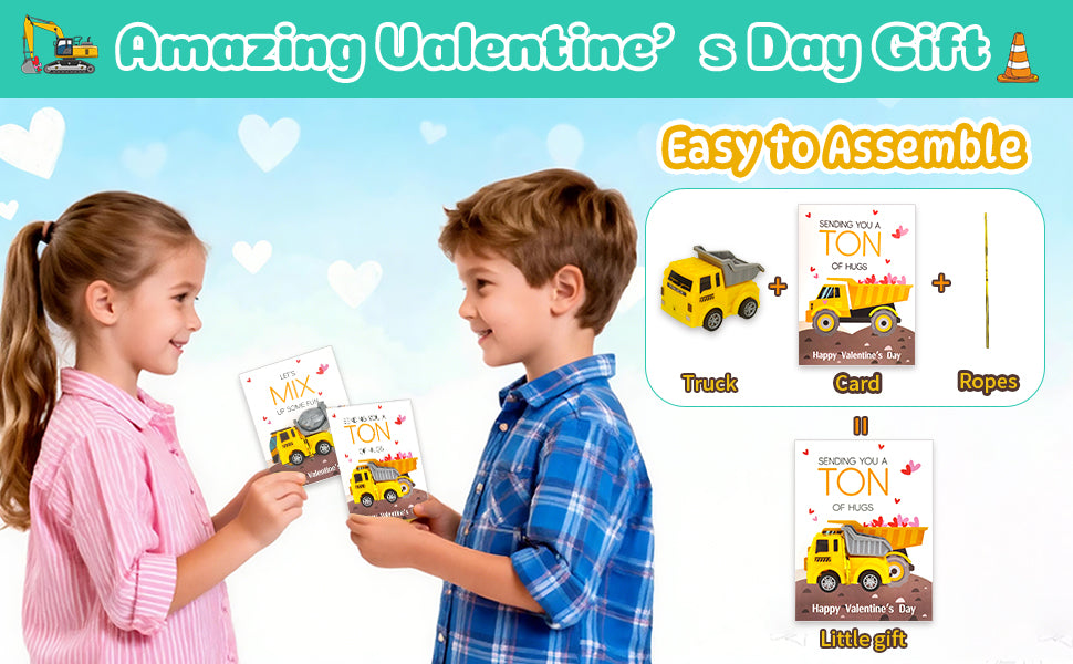 Tarjetas del día de San Valentín para el aula de los niños