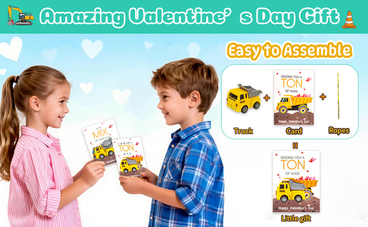 Tarjetas del día de San Valentín para el aula de los niños