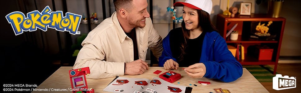 MEGA - Juego de juguetes de construcción Pokémon región de