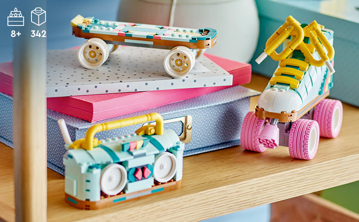 LEGO Creator 3 en 1 Kit de Construcción de Patín Retro Se